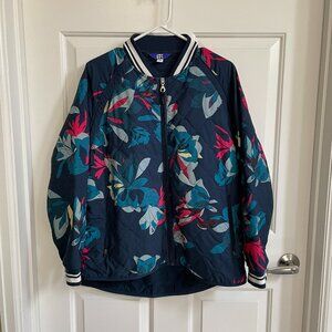 Floral Lightweight Jacket Size XL
